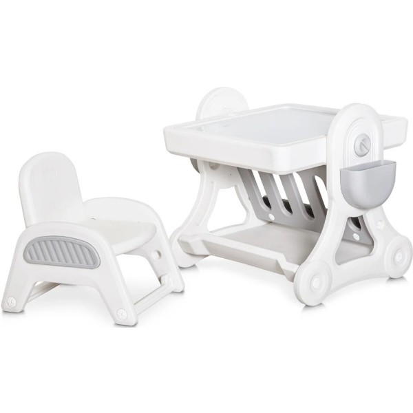 Фото - Комплект мебели детский Mealux Robin (KD-F051 White / Grey)